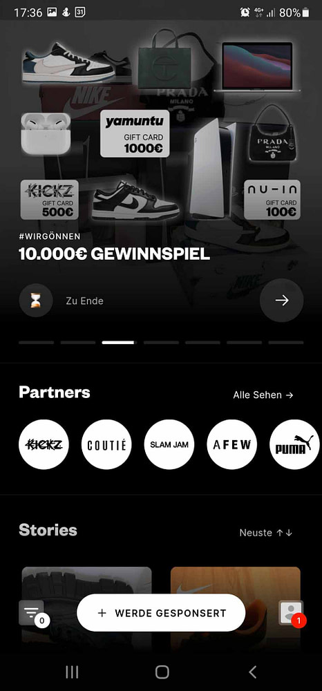 02 Yamuntu App - Startseite 02 Yamuntu App - Startseite