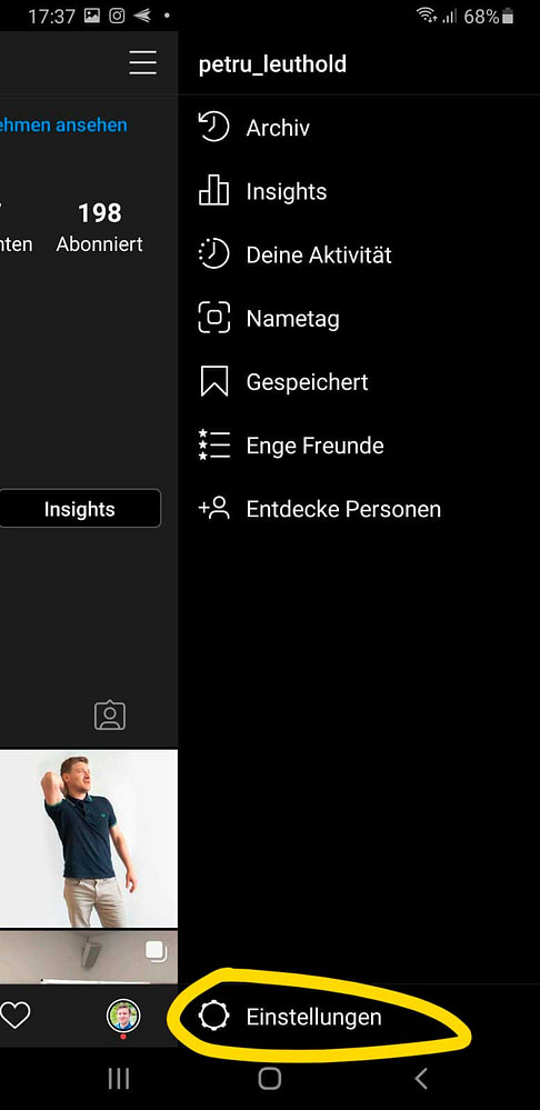 INFLZR Instagram Sticker aktivieren Schritt 2