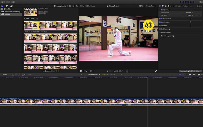Screenshot Apple Final Cut Pro X