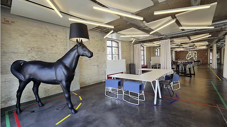 LAGARDE1 - Zentrum für Digitalisierung und Gründung Bamberg, Projectspace